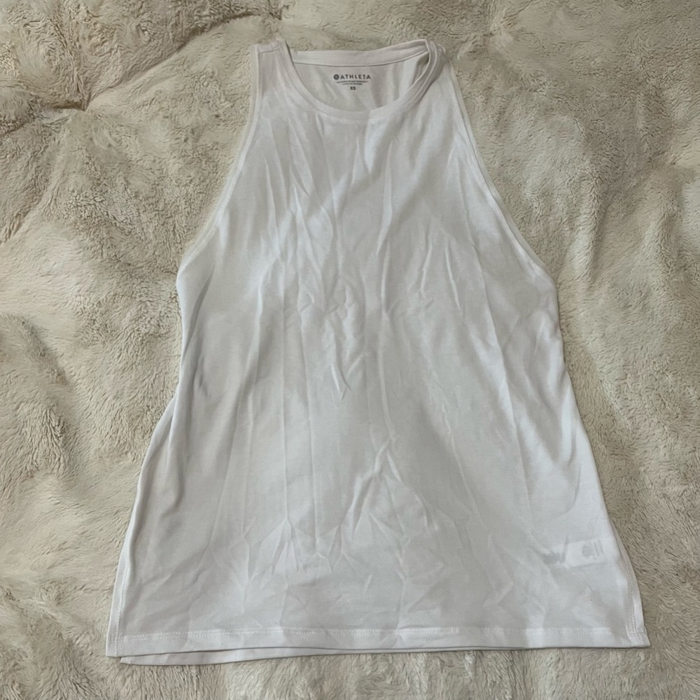 Athleta side tie tank top B1-3